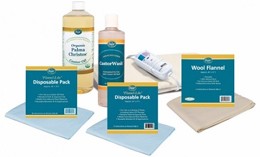 Palma Christos Organic Castor Oil Pack Therapy Kit